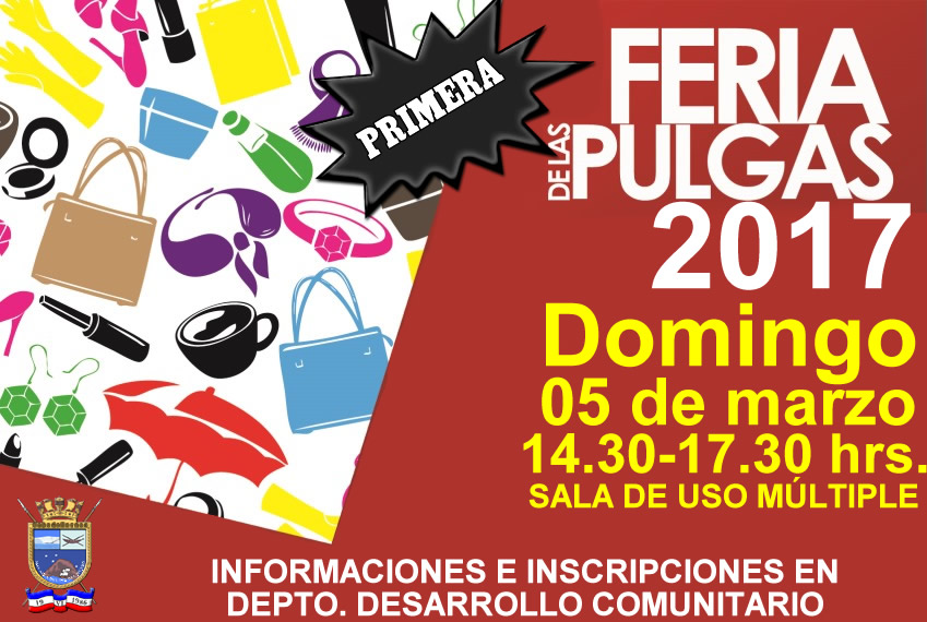 SE VIENE PRIMERA FERIA DE LAS PULGAS 2017